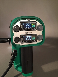 Панель управления ручного сварочного экструдера Dohle ExOn С3 Compact Панель управления ручного сварочного экструдера Dohle ExOn С3 Compact