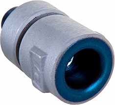 Парные насадки для паяльника полипропиленовых труб Dytron Blue Teflon 16 мм вид снизу Парные насадки для паяльника полипропиленовых труб Dytron Blue Teflon 16 мм вид снизу