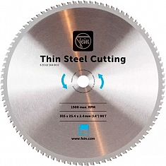 Пильное полотно для листовой стали Fein Thin Steel Cutting 355×25,4×2,4 мм Пильное полотно для листовой стали Fein Thin Steel Cutting 355×25,4×2,4 мм