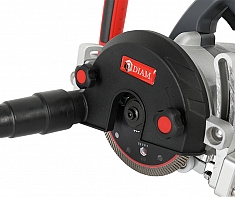 Подключение пылесоса к электрическим режущим кареткам Diam EX-320E Подключение пылесоса к электрическим режущим кареткам Diam EX-320E