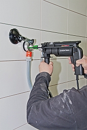 Применение дрели для мокрого алмазного сверления Eibenstock END 712 P Применение дрели для мокрого алмазного сверления Eibenstock END 712 P