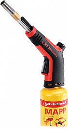 Применение газовой горелки на баллончик с пьезоподжигом для пайки Rothenberger Super Fire 4 Basic Set Применение газовой горелки на баллончик с пьезоподжигом для пайки Rothenberger Super Fire 4 Basic Set