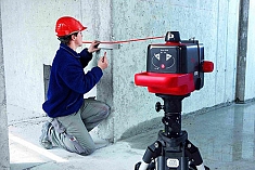 Применение лазерного ротационного нивелира Leica Roteo 20HW Применение лазерного ротационного нивелира Leica Roteo 20HW
