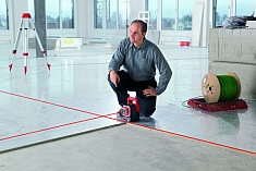 Применение лазерного ротационного нивелира Leica Roteo 35 WMR / Roteo 35G Применение лазерного ротационного нивелира Leica Roteo 35 WMR / Roteo 35G