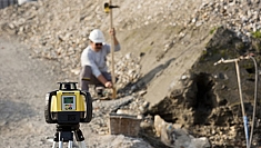 Применение лазерного ротационного нивелира Leica Rugby 670 / 680 Применение лазерного ротационного нивелира Leica Rugby 670 / 680