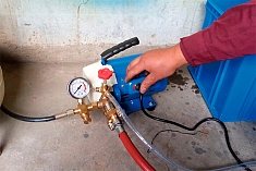 Применение опрессовщика электрического гидравлического Hongli DSY-60