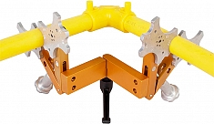 Применение позиционера для электромуфтовой сварки труб Advance Welding Vari Universal 20-32-40-50-75 мм