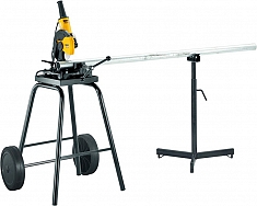 Применение регулируемых роликовых подставок для труб Rems Herkules 3B Применение регулируемых роликовых подставок для труб Rems Herkules 3B