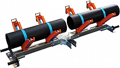 Применение ремешкового позиционера для электромуфтовой сварки Ritmo Aligner 125-500 2 оси