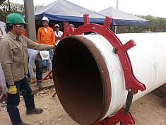 Применение роторного трубореза Reed Rotary Cutter RC36S Применение роторного трубореза Reed Rotary Cutter RC36S