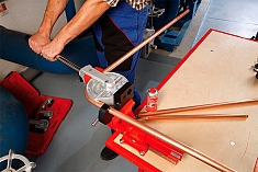 Применение ручных трубогибов Rothenberger Robend H+W Plus 15 мм