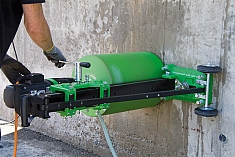 Применение станины для алмазного бурения Eibenstock PLB 450 G PowerLine Применение станины для алмазного бурения Eibenstock PLB 450 G PowerLine