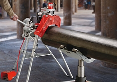 Применение станка для накатки желобков Ridgid 920 Применение станка для накатки желобков Ridgid 920