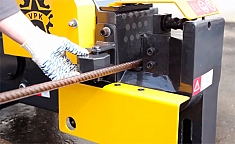 Применение станка для резки арматуры ВПК Р-55 Применение станка для резки арматуры ВПК Р-55