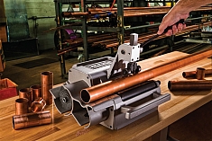 Применение станков для резки медных и нержавеющих труб Ridgid 122 Применение станков для резки медных и нержавеющих труб Ridgid 122