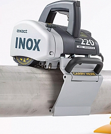 Применение трубореза электрического для нержавеющих труб Exact PipeCut 220 Inox Применение трубореза электрического для нержавеющих труб Exact PipeCut 220 Inox