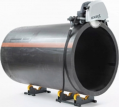 Применение трубореза электрического для пластиковых труб Exact PipeCut P1000 Применение трубореза электрического для пластиковых труб Exact PipeCut P1000