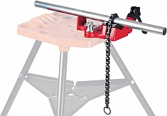 Применение цепных тисков для труб Super-Ego 2 1/2