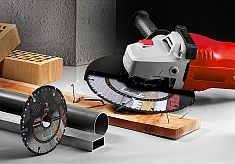 Применение универсального алмазного круга Diam Extra Line V-Tech Multicut 125 мм