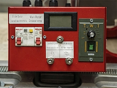 Пульт управления электрической дисковой стенорезной машины Voll WS-800 Auto