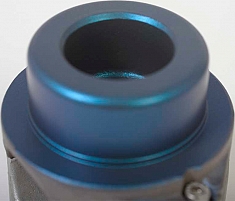 Рабочая поверхность колодочной насадки для паяльника полипропиленовых труб Dytron Blue Teflon Рабочая поверхность колодочной насадки для паяльника полипропиленовых труб Dytron Blue Teflon