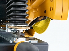 Рабочая зона трубореза-фаскоснимателя электрического Exact PipeCut+Bevel 360 Pro Series Рабочая зона трубореза-фаскоснимателя электрического Exact PipeCut+Bevel 360 Pro Series