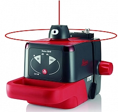 Работа лазерного ротационного нивелира Leica Roteo 20HW Работа лазерного ротационного нивелира Leica Roteo 20HW