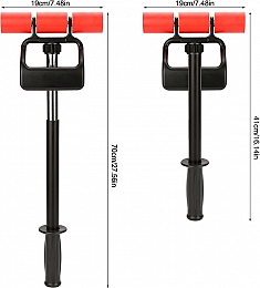 Размеры прикаточного валика для рулонных напольных покрытий Rotorica 190 мм Размеры прикаточного валика для рулонных напольных покрытий Rotorica 190 мм