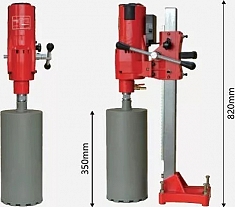 Размеры установки алмазного бурения Saturn OB-205 Размеры установки алмазного бурения Saturn OB-205