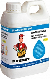 Реагент для промывки системы отопления Brexit BrexRefining 806 Реагент для промывки системы отопления Brexit BrexRefining 806