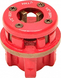 Резьбонарезная головка для ручного клуппа Voll BSPT R SS 1/2" Резьбонарезная головка для ручного клуппа Voll BSPT R SS 1/2"