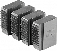 Резьбонарезные плашки Rems NPT 1 1/4" Резьбонарезные плашки Rems NPT 1 1/4"