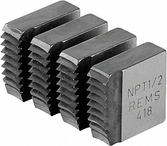 Резьбонарезные плашки Rems NPT 1/2" Резьбонарезные плашки Rems NPT 1/2"