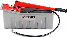 Ручной испытательный опрессовщик Ridgid 1450 вид сбоку Ручной испытательный опрессовщик Ridgid 1450 вид сбоку