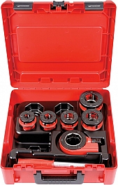 Ручной резьбонарезной клупп Rothenberger Super Cut Set BSPT R 3/8"-1/2"-3/4"-1"-1 1/4" Ручной резьбонарезной клупп Rothenberger Super Cut Set BSPT R 3/8"-1/2"-3/4"-1"-1 1/4"