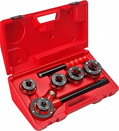 Ручной резьбонарезной клупп Virax 3/8"-1/2"-3/4"-1"-1 1/4" BSPT Правая