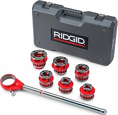 Ручные резьбонарезные трубные клуппы Ridgid 12-R BSPT RH Alloy 1/2"-2" Ручные резьбонарезные трубные клуппы Ridgid 12-R BSPT RH Alloy 1/2"-2"