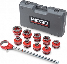 Ручные резьбонарезные трубные клуппы Ridgid 12-R BSPT RH Alloy 1/8"-2" Ручные резьбонарезные трубные клуппы Ridgid 12-R BSPT RH Alloy 1/8"-2"
