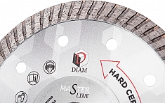 Сегмент алмазного отрезного круга Diam Master Line Turbo Hard Ceramics 125 мм