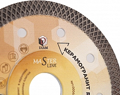 Сегмент алмазного отрезного круга Diam Master Line Turbo Керамогранит Rapid 115 мм