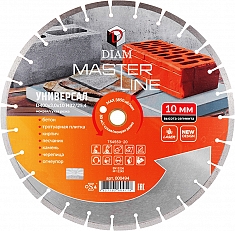 Сегментный алмазный круг Diam Master Line 1A1RSS Универсал 400 мм