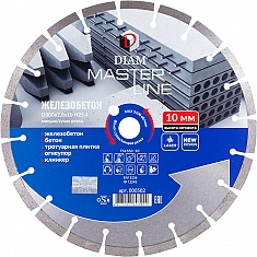 Сегментный алмазный круг Diam Master Line 1A1RSS Железобетон 300 мм