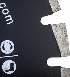 Сегменты алмазного сегментного диска Bycon Laser Asphalt 350 мм