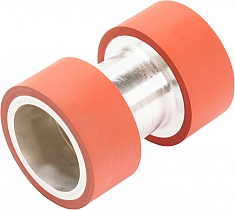 Силиконовый прижимной ролик, с проверочным каналом Leister 50 мм