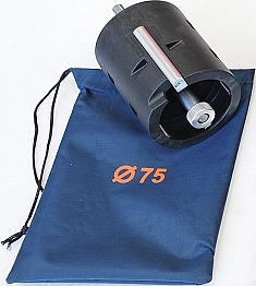 Скребки под дрель для пэ, пнд, пп, пп-р труб Ritmo Turbo 75 мм Скребки под дрель для пэ, пнд, пп, пп-р труб Ritmo Turbo 75 мм