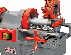 Снятие грата резьбонарезным станком Super-Ego 215 Eco Снятие грата резьбонарезным станком Super-Ego 215 Eco