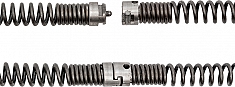 Соединение спиралей набора для прочистки канализационных труб Crocodile 15 мм × 7,6 м