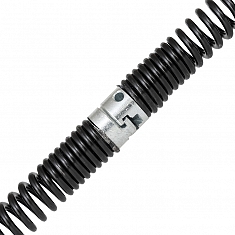 Соединение спирали набора для прочистки канализационных труб Crocodile 22 мм × 20 м Соединение спирали набора для прочистки канализационных труб Crocodile 22 мм × 20 м