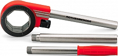 Трещотка ручного резьбонарезного клуппа Rothenberger Super Cut Set BSPT R 3/8"-1/2"-3/4"-1"-1 1/4"-1 1/2"-2" Трещотка ручного резьбонарезного клуппа Rothenberger Super Cut Set BSPT R 3/8"-1/2"-3/4"-1"-1 1/4"-1 1/2"-2"