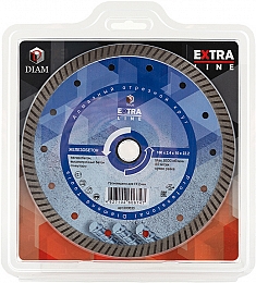 Упаковка алмазного отрезного круга Diam Extra Line Turbo Железобетон 180 мм